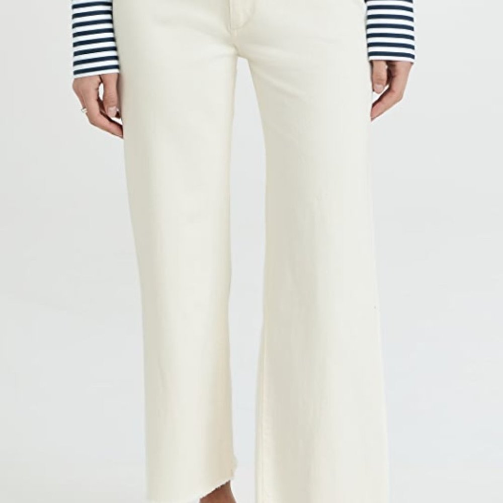 DL1961 Hepburn Wide Leg High Rise Jeans  28